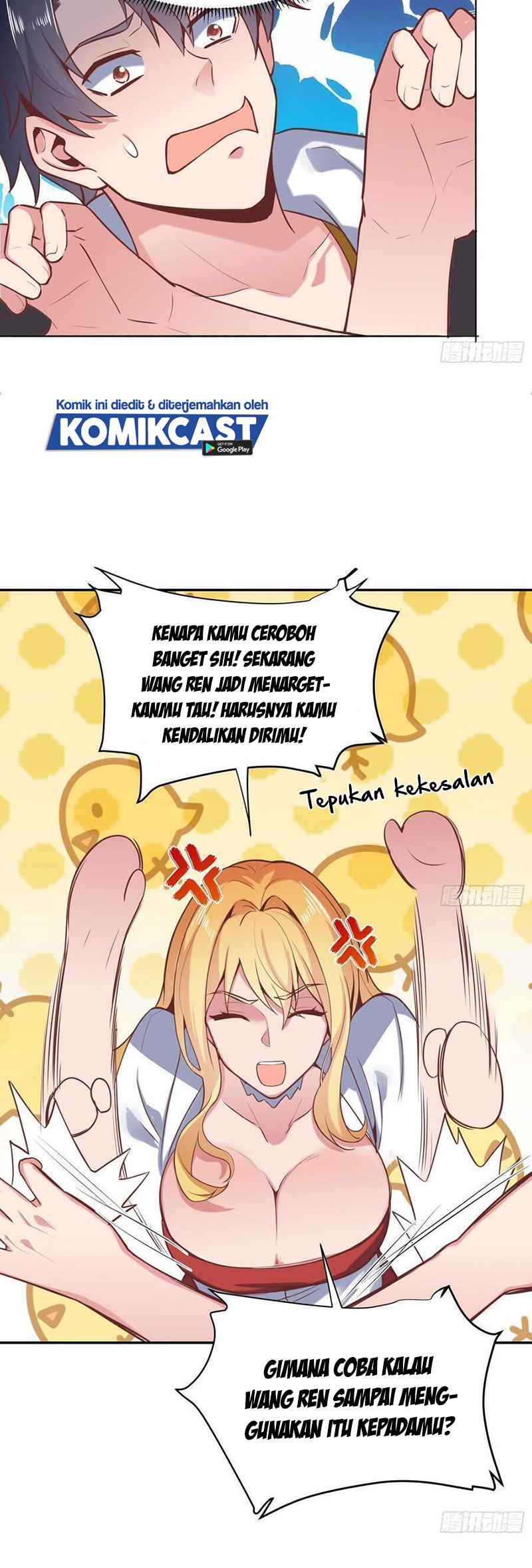 Carrying The Goddess Along Chapter 57 Gambar 19
